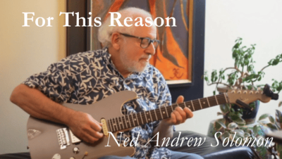 For This Reason thumbnail with Ned Andrew holding a gray electric guitar